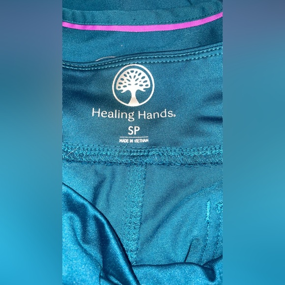 SET HEALING HANDS SET SCRUBS TOP L/S size XS PANT SP EXCELLENT CONDITIONS BOTH - Picture 12 of 13